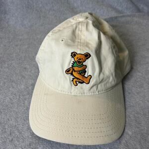 Cream Grateful Dead baseball cap    See smudge on bill